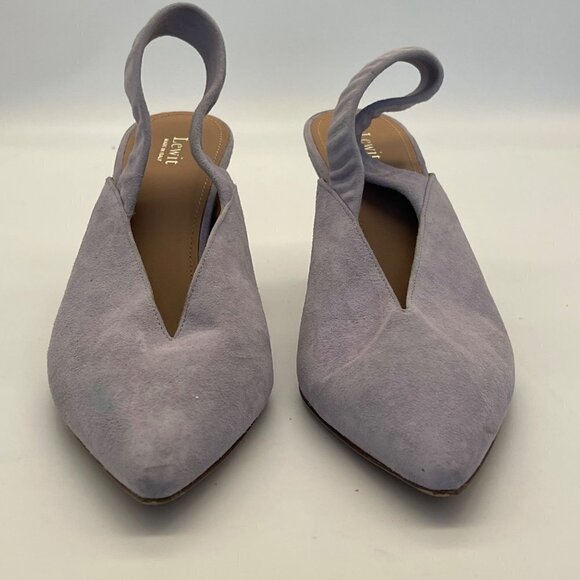 Lewit Marta Lilac Suede Heels – Size 8.5 / EU 38.5 – Made in Italy‎ - Picture 5 of 12